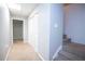 Hallway with closet and stair access at 2657 Neighborhood S Walk, Villa Rica, GA 30180