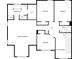 Second floor layout featuring bedrooms, bathrooms, and a hallway connecting them at 6503 Foggy Oak Dr, Fairburn, GA 30213