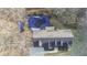 Expansive roof on an estate home featuring a pool with cover and a private drive at 880 Streamside Dr, Mcdonough, GA 30252