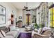 Bright and airy living room with large windows, comfortable seating, and stylish decor at 2 W Muscogee Nw Ave, Atlanta, GA 30305