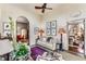 Cozy living room featuring neutral tones, comfortable seating, and artistic wall decor at 2 W Muscogee Nw Ave, Atlanta, GA 30305