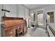 View of the main bedroom with desk, seat and beautiful decorative furniture and decor at 4084 Peachtree Dunwoody Ne Rd, Atlanta, GA 30342