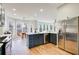 Open kitchen area with stainless steel appliances, lots of natural light and an eat-in area at 6641 Poplar Grove Way, Stone Mountain, GA 30087