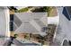 Birds eye view of a home, showing roof features, sidewalk and partial yard at 771 Park Manor Se Dr, Smyrna, GA 30082