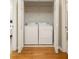 Charming laundry area including washer and dryer near other living spaces at 1225 Westchester Ne Rdg, Atlanta, GA 30329