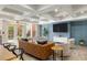 Community lounge with comfortable seating and TV is perfect for residents to gather and relax at 1225 Westchester Ne Rdg, Atlanta, GA 30329