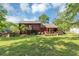 Large backyard featuring a deck on a well maintained, two-story home at 2375 Justine Ter, Lithia Springs, GA 30122