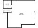 Basement floor plan features a laundry room and large two-car garage at 2375 Justine Ter, Lithia Springs, GA 30122
