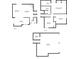Three-story floor plan highlighting the layout of all floors including the basement and garage at 2375 Justine Ter, Lithia Springs, GA 30122