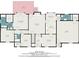 Detailed floor plan showcasing layout of living room, kitchen, bedrooms, bathrooms, and garage at 405 Putting Green Ln, Roswell, GA 30076