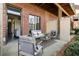 Inviting back porch with comfortable seating and privacy screening, ideal for outdoor gatherings and relaxation at 791 Wylie Se St # 105, Atlanta, GA 30316