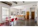 Bright open space concept kitchen with stainless steel appliances and a dining area at 791 Wylie Se St # 105, Atlanta, GA 30316
