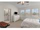 Bright bedroom with an attached bathroom and an open closet area at 1741 Stanwood Dr, Kennesaw, GA 30152