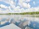 Scenic lake view with blue sky reflecting over the water, with green treeline and waterfront homes in the distance at 2554 Emerald Dr, Jonesboro, GA 30236