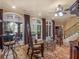 Cozy living area with bar, seating, and access to outdoor space at 2554 Emerald Dr, Jonesboro, GA 30236
