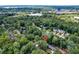 Aerial view of 2958 Cravey Dr NE, Atlanta 30345, showing its location amongst lush greenery and neighborhood at 2958 Cravey Ne Dr, Atlanta, GA 30345