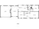 Second floor plan exhibiting measurements of the kitchen, dining room, Gathering room, garage, and living room at 2958 Cravey Ne Dr, Atlanta, GA 30345