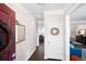 Bright entryway with hardwood floors, white trim, and an inviting view into the adjacent living spaces at 3952 Rhyne Way, Smyrna, GA 30082