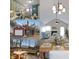 Bright interior showcasing a modern kitchen, open dining area, and a cozy living space with vaulted ceilings at 5989 Zane Ct, Douglasville, GA 30135