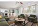 Open-concept living room and kitchen, perfect for entertaining at 2542 Warwick Ne Cir, Atlanta, GA 30345