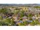 Aerial view of community homes surrounded by lush green trees and open spaces at 4335 Halifax Ne Ter, Roswell, GA 30075