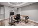 Well-lit home office featuring a functional desk, ergonomic chair, and neutral tones for a serene work environment at 4335 Halifax Ne Ter, Roswell, GA 30075