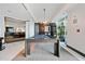 Beautiful game room with a pool table, dart board, and views of the city at 400 W Peachtree Nw St # 1408, Atlanta, GA 30308