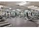 Well-equipped gym with treadmills, weights, and mirrored walls for a complete workout experience at 1 Biscayne Nw Dr # 706, Atlanta, GA 30309