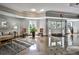 Inviting lobby with modern decor and plenty of natural light at 1 Biscayne Nw Dr # 706, Atlanta, GA 30309