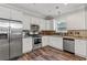 Modern kitchen with stainless steel appliances, granite countertops, and beautiful backsplash at 3462 Mount Zion Rd, Stockbridge, GA 30281