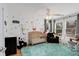 Charming Bedroom with adorable animal decals on the wall, plush rug and comfortable rocking chair at 567 E Wesley Ne Rd, Atlanta, GA 30305