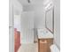 Bathroom featuring a vanity with mirror, and tile floors at 1869 Appaloosa Mill Ct, Buford, GA 30519