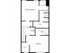 Second floor plan featuring a primary bedroom with walk-in closet, additional bedroom, and two baths at 1869 Appaloosa Mill Ct, Buford, GA 30519