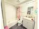 Clean, functional bathroom with shower-tub combo and vanity at 3276 Pin Oak Cir, Doraville, GA 30340