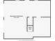 Floor plan showing an unfinished basement and the location of the stairs leading up to the first floor at 972 Oakley Ln, Sugar Hill, GA 30518