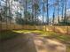 Spacious backyard with a new wooden fence, offering privacy and security at 3825 Emerson St, Marietta, GA 30062