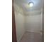 Walk-in closet features plenty of metal shelving and storage space at 3825 Emerson St, Marietta, GA 30062