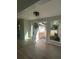 Bright foyer with a view of the garage and yard through the front door at 3825 Emerson St, Marietta, GA 30062