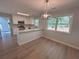 Bright kitchen features a kitchen island and stainless steel appliances at 3825 Emerson St, Marietta, GA 30062