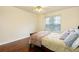 Cozy bedroom featuring hardwood floors and a well-lit window for natural light at 970 Sidney Marcus Ne Blvd # 1208, Atlanta, GA 30324