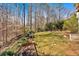 Backyard features mature trees and landscaping with deck at 3699 Fowler Rdg, Douglasville, GA 30135