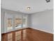 Bright bedroom with three large windows and hardwood floors at 3699 Fowler Rdg, Douglasville, GA 30135