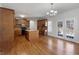 Spacious kitchen with stainless steel appliances, granite countertops, and wooden cabinets at 10067 Freeman Ct, Jonesboro, GA 30236