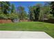 Large backyard with shed and privacy fence at 2173 Montrose Sw Ave, Atlanta, GA 30311