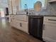 Modern farmhouse sink with white cabinetry and stylish hardware at 2173 Montrose Sw Ave, Atlanta, GA 30311