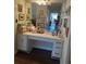 Vanity with a large mirror, lighting, and countertop space at 3530 Piedmont Ne Rd # I3, Atlanta, GA 30305