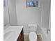 Clean, well-lit bathroom featuring modern fixtures and a neutral color scheme at 483 Fairlane Nw Cir, Atlanta, GA 30331