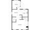 First floorplan displaying the dining, kitchen, living room, and laundry at 483 Fairlane Nw Cir, Atlanta, GA 30331