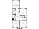 Second floorplan displaying the hall, bedrooms, and bathroom at 483 Fairlane Nw Cir, Atlanta, GA 30331