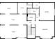 Basement floor plan featuring three garages, a bedroom, and a Gathering room for ample space at 4905 Ascot Nw Blf, Acworth, GA 30102